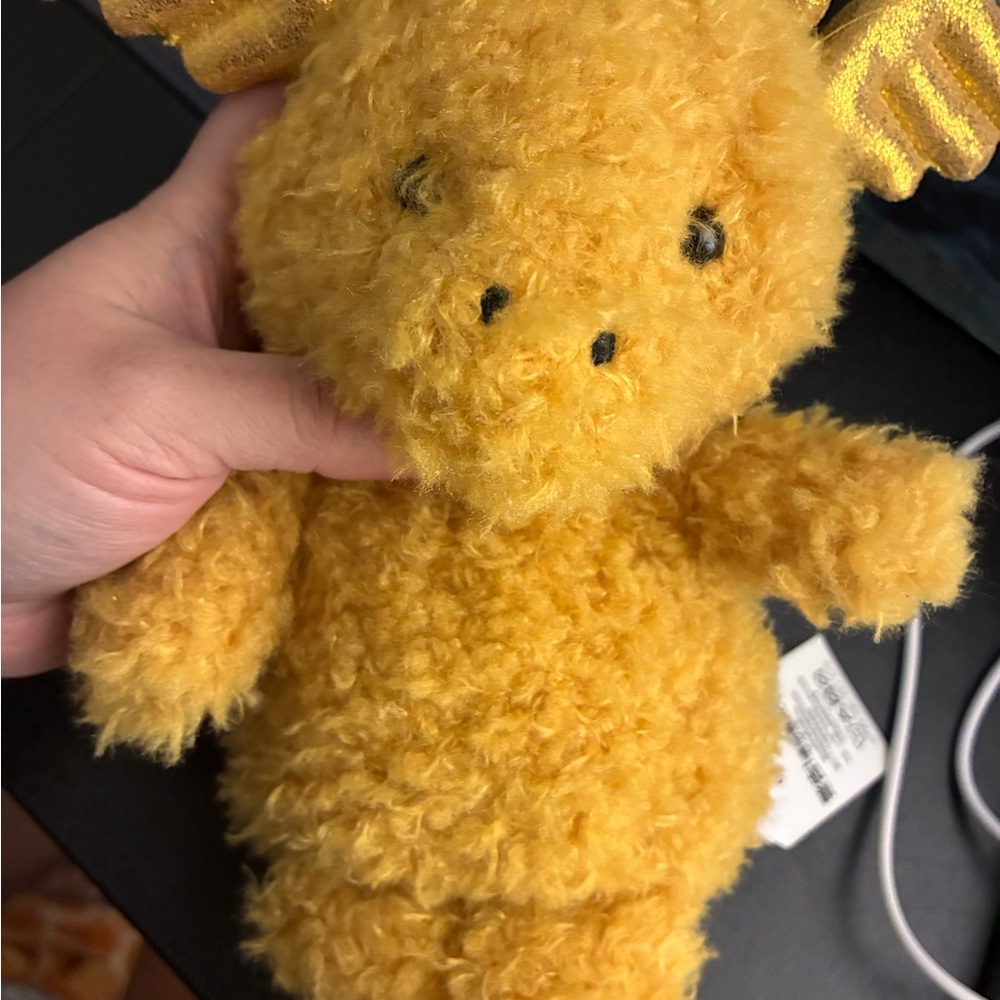 Jellycat little gold dragon (retired)